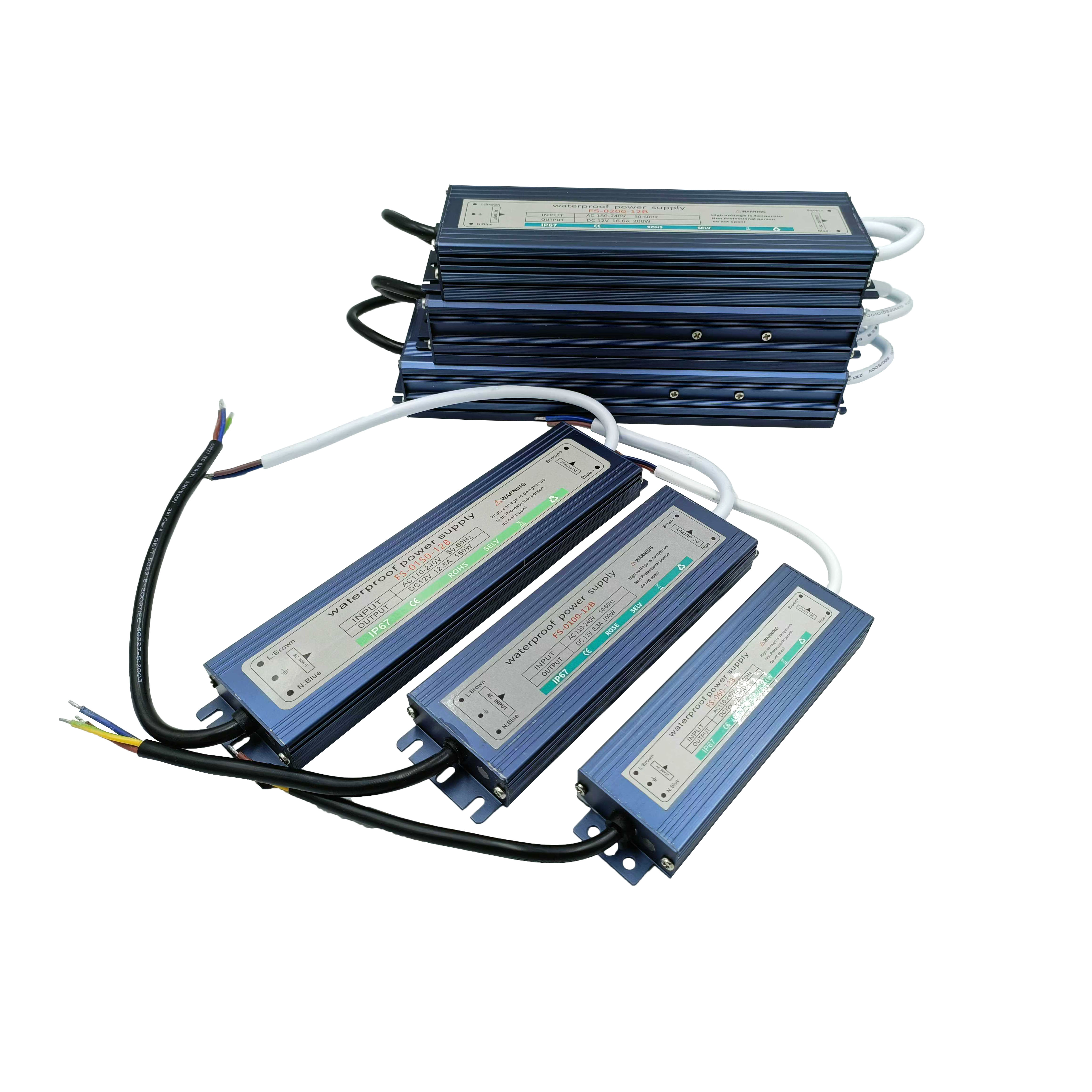 Nguồn điện chống thấm chất lượng cao LED