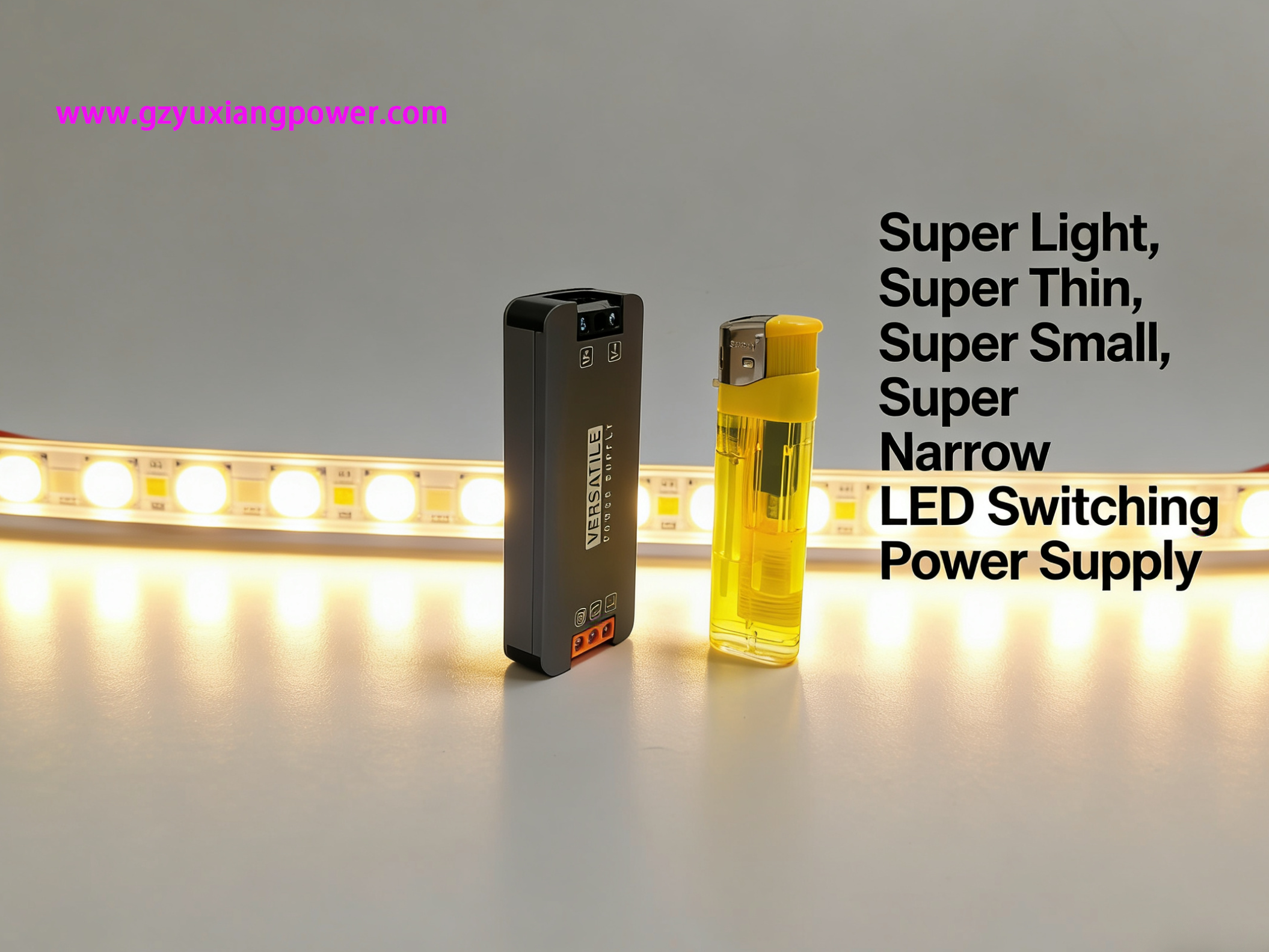 Bộ nguồn led 24V siêu mỏng, siêu nhỏ
