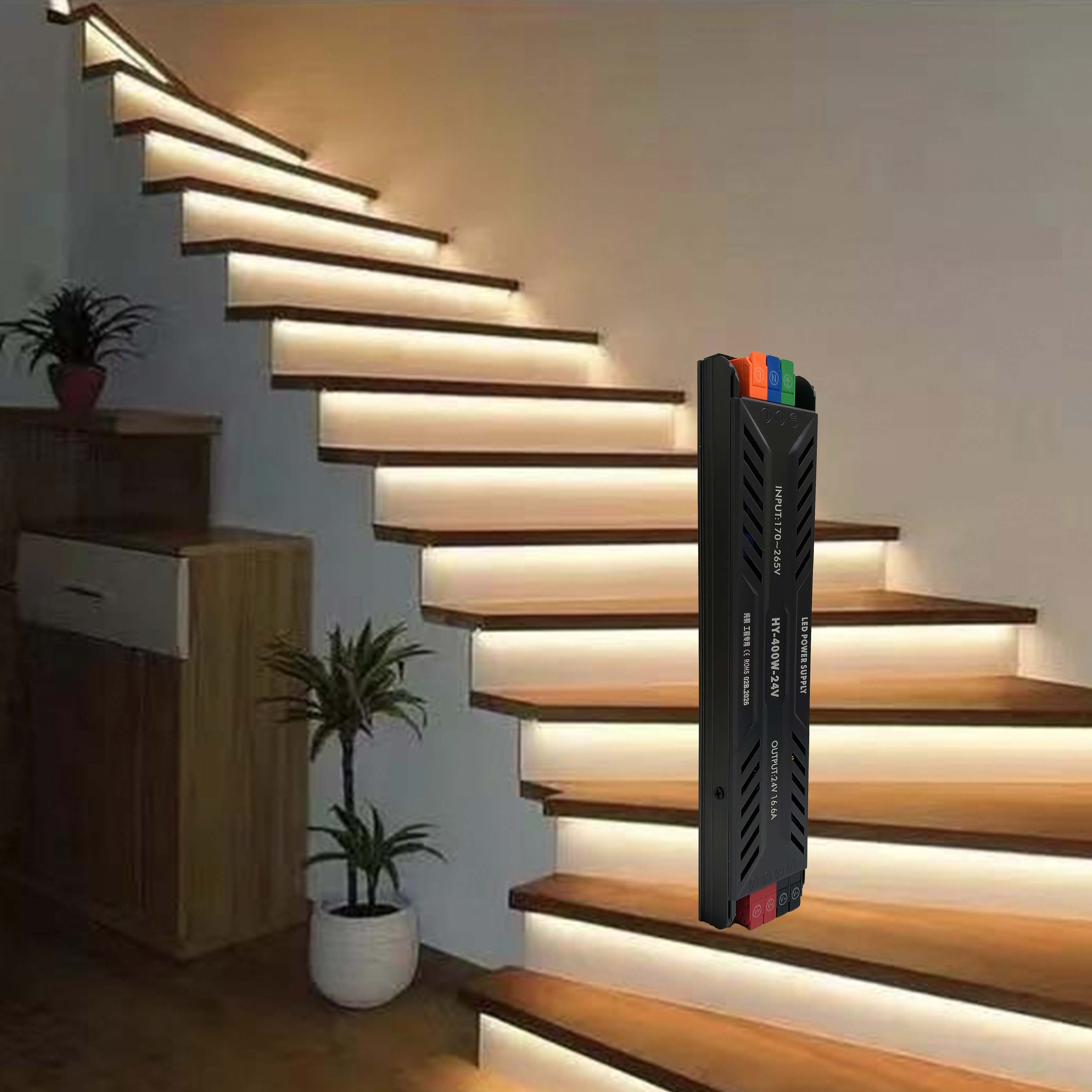 Bộ nguồn LED nửa chậu siêu mỏng DC 24V 400W